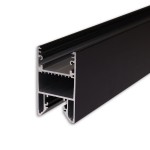 ISOLED 117390 LED Leuchtenprofil HALON Aluminium schwarz 