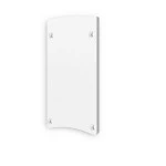 ISOLED 117402 Endkappe EC124 Aluminium weiß für 