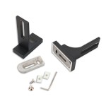 ISOLED 117423 Wandausleger für Gardinenprofile, kurz, 2 