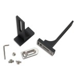 ISOLED 117425 Wandausleger für Gardinenprofile, lang, 2 