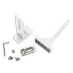 ISOLED 117426 Wandausleger für Gardinenprofile, lang, 2 