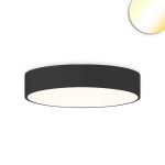 ISOLED 117495 LED Deckenleuchte UGR<19 2H, schwarz 