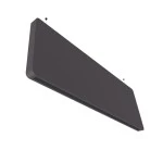 ISOLED 200119 Akustik-Aufbau-BAFFEL TRACK48 (unbestückt) anthrazit 