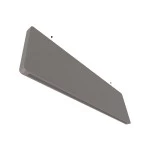 ISOLED 200121 Akustik-Pendel-BAFFEL TRACK48ID (unbestückt) grau 