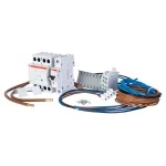 f-tronic 7110034 WP40-Set, Schütz40A4pol., Plombierkappe, LS6A1pol., inkl. Verdrahtung 