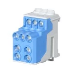 f-tronic 7110207 Unterverteilungsblock 100A, 1-polig, bl, UVB100bl 