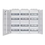 f-tronic 7110224 AP Feldverteiler FV3-4, 3-feldrig, 4r, 650x800x165mm 