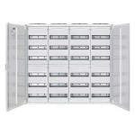 f-tronic 7110232 AP Feldverteiler FV4-6, 4-feldrig, 6r, 950x1050x165mm 