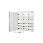 f-tronic 7110252 Verteilerschrank VS3-8, 3-feldrig, 8r, 1250x800x210mm 