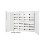 f-tronic 7110258 Verteilerschrank VS4-9, 4-feldrig, 9r, 1400x1050x210mm 