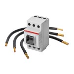 f-tronic 7110304 Verdrahtungssatz PV 16mm², l=250 mm, mit Hauptschalter, L1-L2-L3 (sw-sw-sw) 