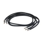 f-tronic 7110312 Power to Heat Verdrahtungssatz, 16mm² VEW Saar, L1-L2-L3 (sw-sw-sw) l=1220mm 