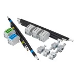f-tronic 7110399 Einspeisekabelsatz 50mm², Einspeisung von unten 