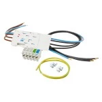 f-tronic 7110604 BKE-I16L Kassette 63A 16mm², mit langer Zugangsleitung, und Anschlussklemmen 