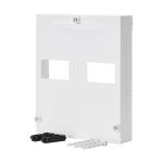 f-tronic 7110620 Abdeckung Anschlussraum, 2-reihig ZSANAR2-S, mit Schrauben 