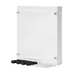 f-tronic 7110624 Sicherungsabdeckung SIAD-2G-S, 2-reihig geschl. mit Schrauben 