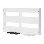 f-tronic 7110627 Sicherungsabdeckung, SIAD-2-2O-S 2-reihig 2-feldrig, mit Schrauben 