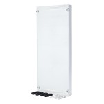 f-tronic 7110630 Sicherungsabdeckung SIAD-4G-S, 4-reihig geschl. mit Schrauben 