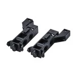 f-tronic 7110651 Befestigungsdom BFDH-SET mit, Klemmenhalter rechts u. links, für flache Haube 