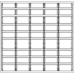 f-tronic 7110727 Verteilerschrank VS5-8-RK, 5-feldrig, 8r, Reihenklemmen, 1250x1300x210mm 