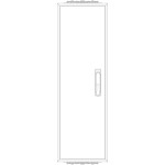 f-tronic 7120521 Leergehäuse ZF091, IP54, H=950mm, B=300mm 