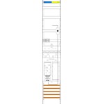 f-tronic 7143024 Zählerfeld ER9-16L-PV,H=1350mm, 1-feldrig, 1-eHZ 16mm²,Kaskade, 1 HSP, 1 Res. 