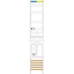 f-tronic 7143054 Zählerfeld ER9-16-HSP,H=1350mm, 1-feldrig, 1-eHZ 16mm², 1 HSP, 1 Res. 