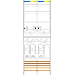 f-tronic 7143115 Zählerfeld E19ER9-HSS, 2-feldrig, H=1350mm, 3-eHZ, 3 HSS, 1 Res. 