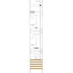 f-tronic 7143333 Zählerfeld ZR6L-PV, 1-feldrig, H=1350mm, 1-3.HZ, Kaskade, 1 HSP, 1 TRE 