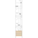 f-tronic 7143334 Zählerfeld ZR6-16L-PV,H=1350mm, 1-feldrig,1-3.HZ 16mm²,Kaskade, 1 HSP, 1 TRE 