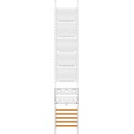 f-tronic 7143666 Kommunikationsfeld KX9RFZS, 1-feldrig, H=1350mm, RfZ-Platz, SaS 5-polig 