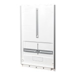f-tronic 7160203 Zählertrageplatte 4 IP54, ZSAZTP-4 