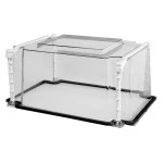 f-tronic 7160207 Abdeckhaube IP54, 375mm ohne Tür, ZSAH37 