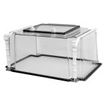 f-tronic 7160208 Abdeckhaube IP54, 375mm mit Tür, ZSAHT37 
