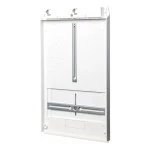 f-tronic 7160237 Zählertrageplatte 3 IP54, ZSAZTP-3 