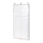 f-tronic 7160241 Zählertrageplatte 5 IP54, ZSAZTP-5O beidseitig offen 