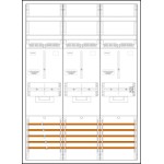 f-tronic 7190030 Sammelschienenklemme 3HZ733RJ45, 3 ZP, PPV5 