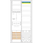 f-tronic 7190050 Zählerschranksystem 3HZ721APZL, 1 ZP, 1 VAPZ 