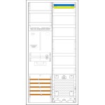 f-tronic 7190051 Zählerschranksystem 3HZ721APZ, 1 ZP, 1 VAPZ inkl. APL,2 PPV,1 PL100 