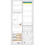 f-tronic 7190063 Zählerschranksystem 3HZ721APZRFZ35D01, 1 ZP, 1 VAPZRFZ inkl. APL, SLS 35A, SPVGD01, 2 PPV, 1 PL100 