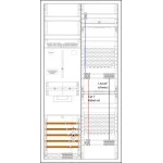 f-tronic 7190131 Komplettschrank 3HZ721APZSWMB10, 1 ZP, 1 VAPZ-SWM inkl. APL, SPVGB10 