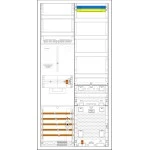 f-tronic 7190148 Zählerschranksystem 3HZ721APZRFZB6, 1 ZP, 1 VAPZRFZ inkl. APL, SPVGB6, 2 PPV, 1 PL100 