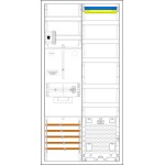 f-tronic 7190153 Komplettschrank 3HZ721APZHP, 1 ZP, 1 VAPZ inkl. APL, 1 HSP, 2 PPV, 1 PL100 