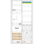 f-tronic 7190215 Zählerschranksystem 3HZ721APZRFZB6-16, 1 ZP 16mm², 1 VAPZRFZ inkl. APL, SPVGB6, 2 PPV, 1 PL100 