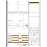f-tronic 7190468 Zählerschranksystem 3HZ732APZRFZ35D01, 2 ZP, 1 VAPZRFZ inkl. APL, SLS 35A, SPVGD01, 2 PPV,1 PL150 
