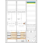 f-tronic 7190529 Zählerschranksystem 3HZ732APZRFZ35B10, 2 ZP, 1 VAPZRFZ inkl. APL, SLS 35A, SPVGB10, 2 PPV, 1 PL150 