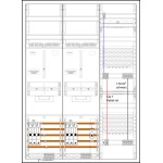 f-tronic 7190554 Komplettschrank 3HZ732APZSWM35B10, 2 ZP, 1 VAPZ-SWM inkl. APL, SLS 35A, SPVGB10, S1 
