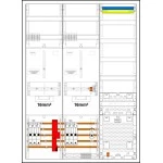 f-tronic 7190627 Zählerschranksystem 3HZ732APZRFZ50B10ÜS-16, 2 ZP, 16mm²,1 VAPZRFZ inkl. APL, SLS50A,ÜSS,SPVGB10,2PPV,1PL150 