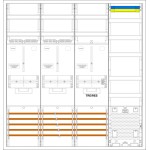 f-tronic 7190651 Zählerschranksystem 3HZ742TAPZ, 2 ZP, 1 TRE, 1 VAPZ inkl. APL,2 PPV,1 PL150 