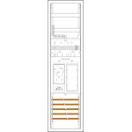 f-tronic 7195012 EHZ711DSRJ45, 1 ZP, DS, 1 R, 1 PPV5 